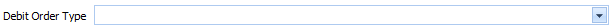 10. Debit Order Type