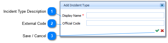 Add Incident Type