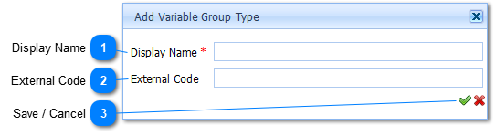 Add Variable Group Type