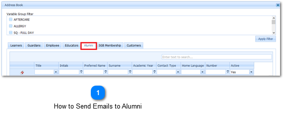 How to Send Emails to Alumni