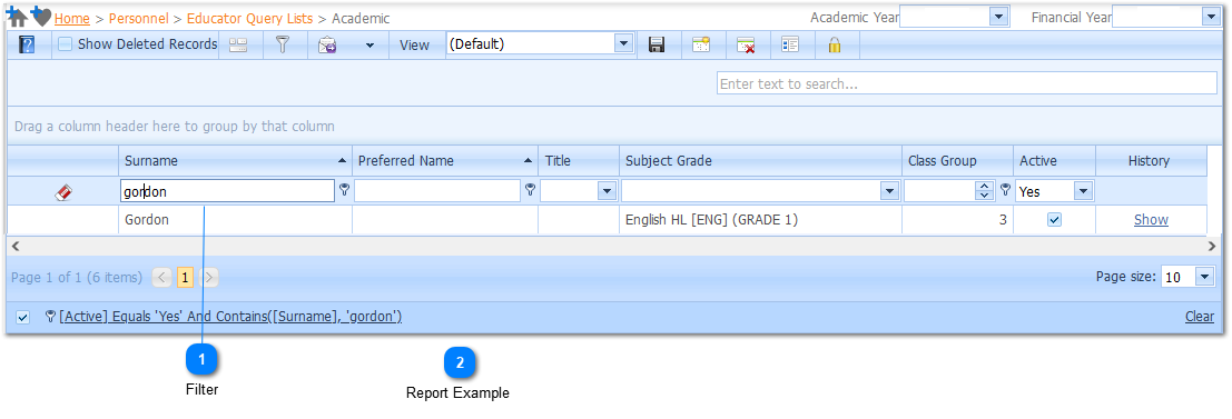 Academic - Example