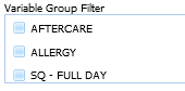 1. Variable Group