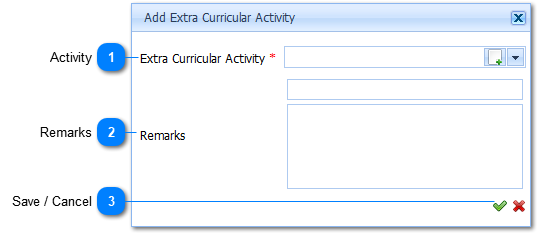 Add Extramural Activities