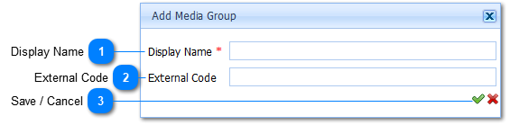 Add Media Groups