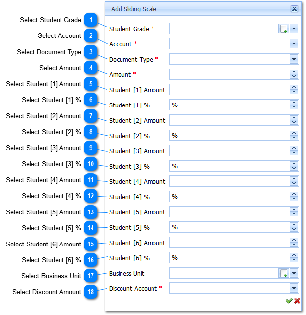 Add Sliding Scale