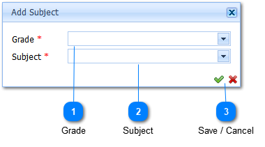 Add Subject