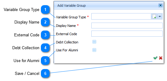 Add Variable Group