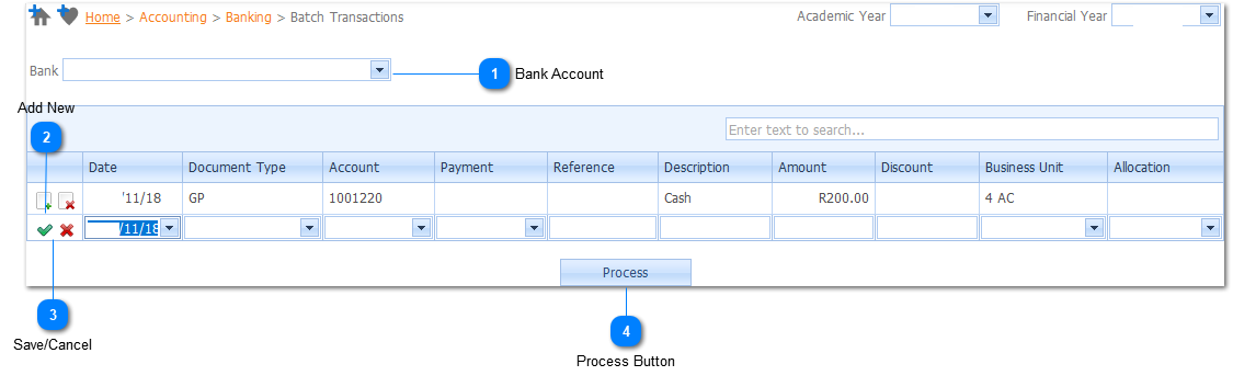 Batch Transactions