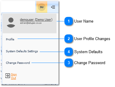 Change User Profile