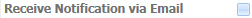 3. Receive Notifications via Email