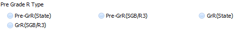 9. Pre Grade R / Grade R Type