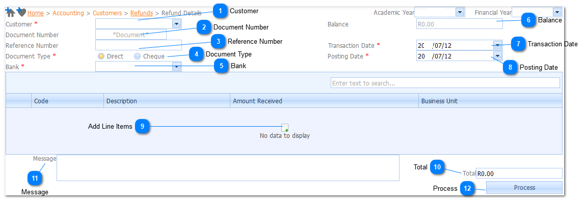 Refund Details