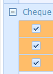 3. Select Individual Cheque Receipts