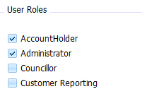 5. User Roles