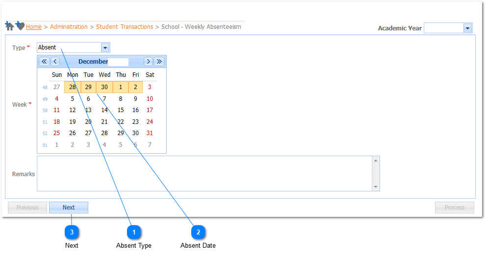 Weekly Absenteeism Corrections